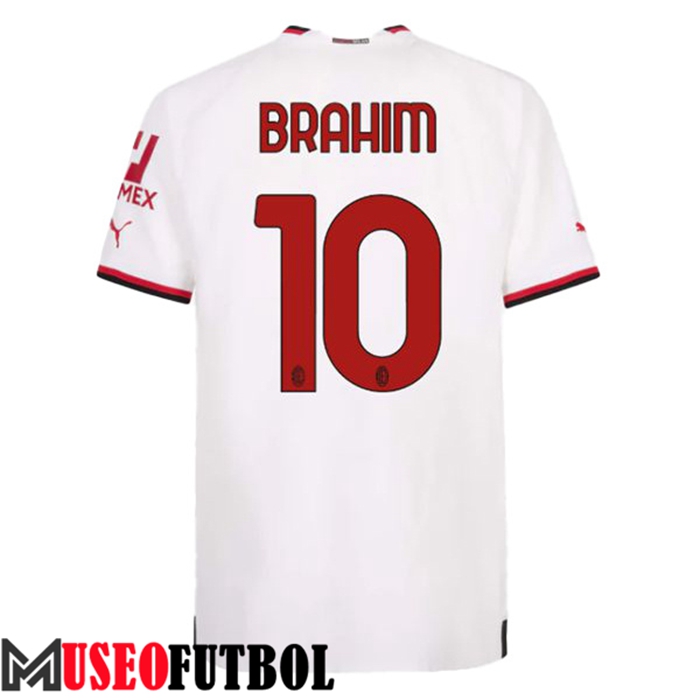 Camiseta AC Milan (BRAHIM #10) 2022/23 Segunda