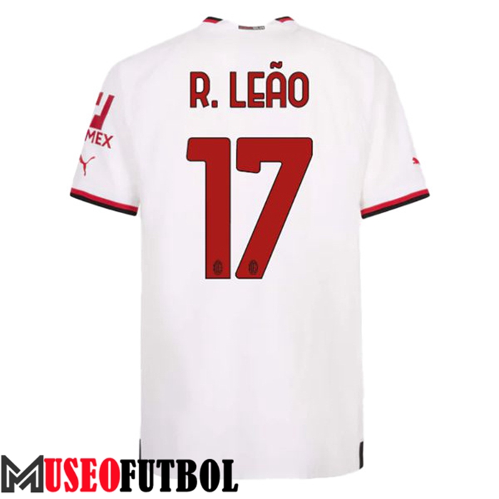 Camiseta AC Milan (R. LEÃO #17) 2022/23 Segunda