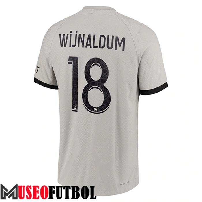 Camiseta PSG (WIJNALDUM #18) 2022/23 Segunda