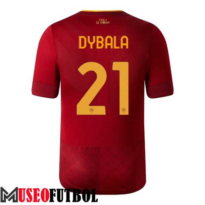 Camiseta AS Roma (DYBALA #21) 2022/23 Primera