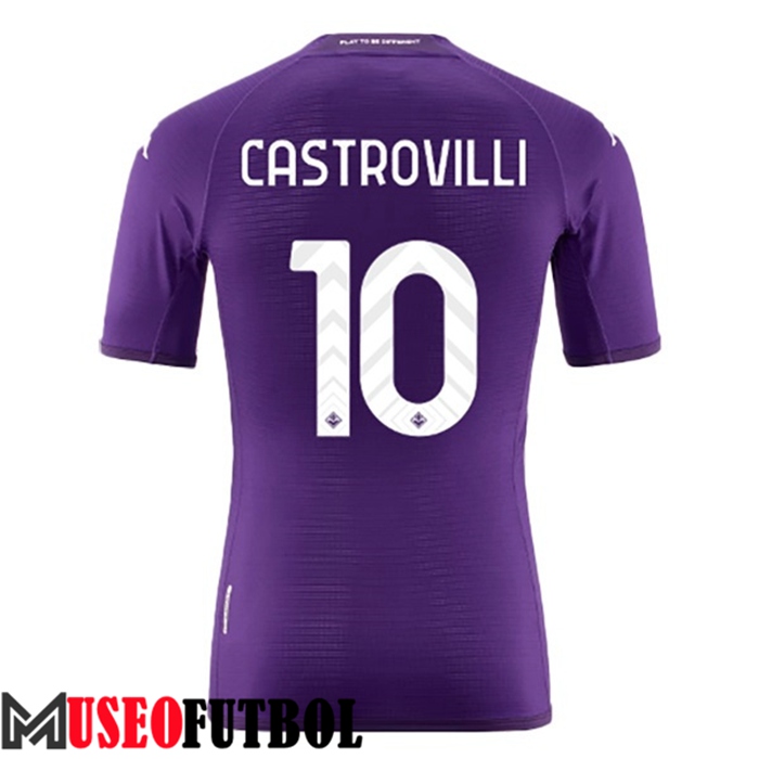 Camiseta ACF Fiorentina (CASTROVILLI #10) 2022/23 Primera