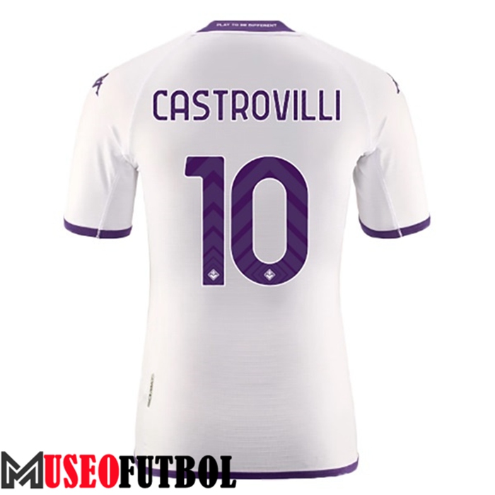 Camiseta ACF Fiorentina (CASTROVILLI #10) 2022/23 Segunda