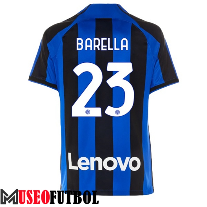 Camiseta Inter Milan (BARELLA #23) 2022/23 Primera