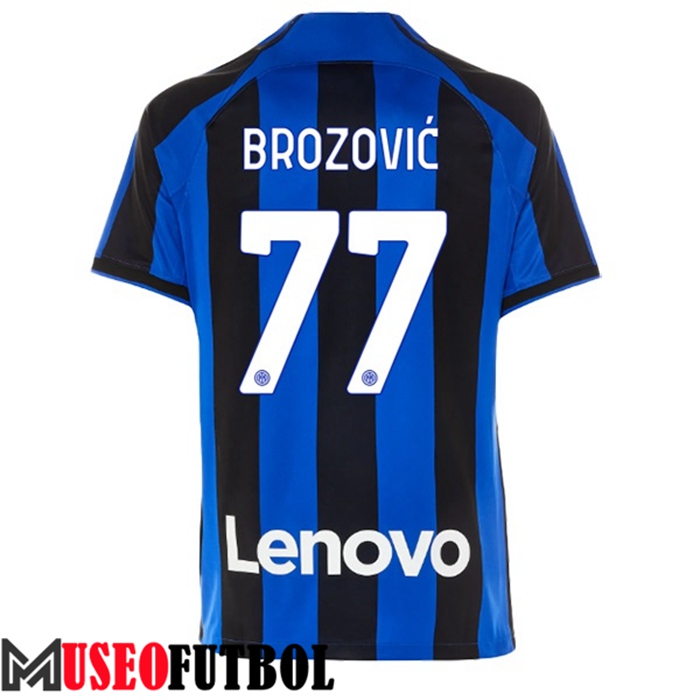 Camiseta Inter Milan (BROZOVIĆ #77) 2022/23 Primera