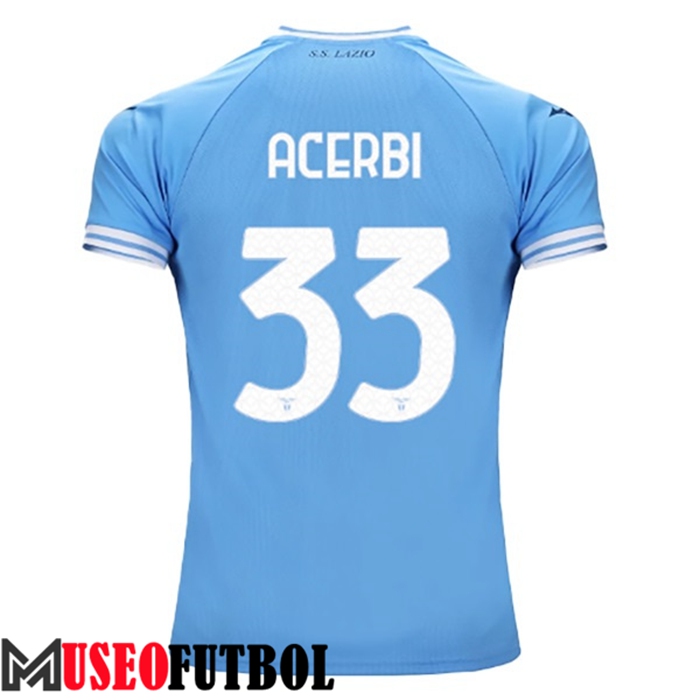 Camiseta SS Lazio (ACERBI #33) 2022/23 Primera