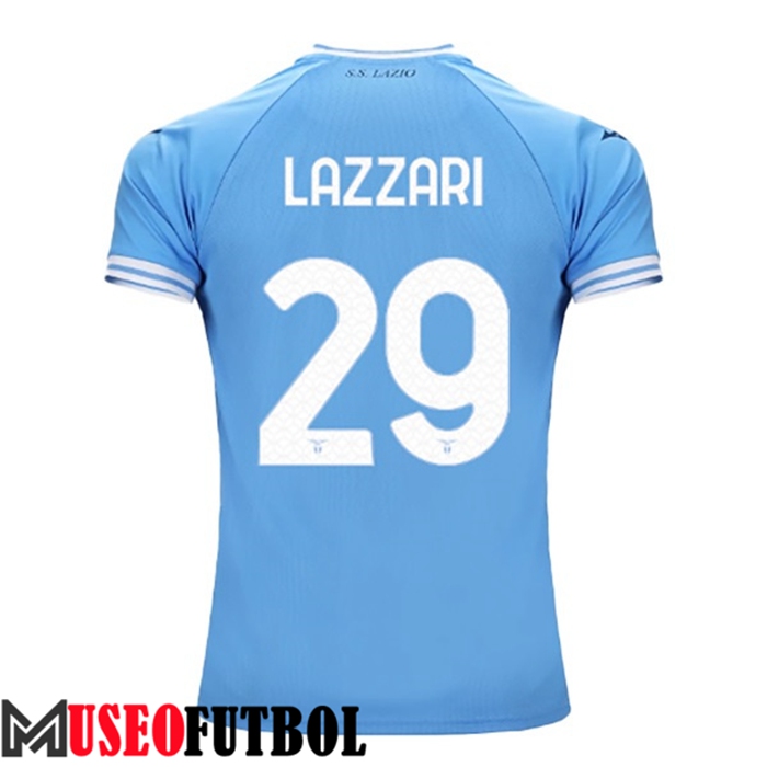 Camiseta SS Lazio (LAZZARI #29) 2022/23 Primera