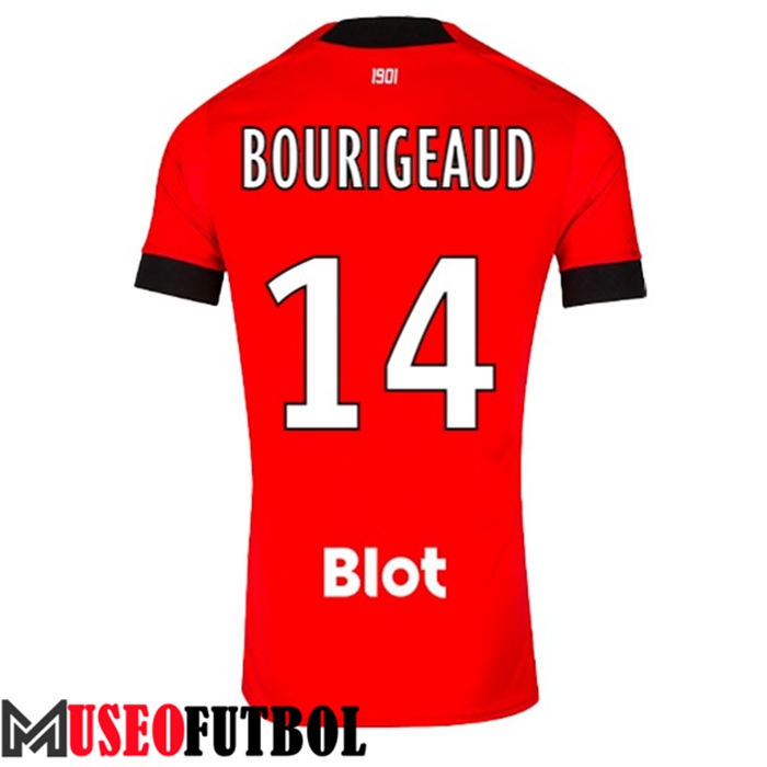 Camiseta Stade Rennais (BOURIGEAUD #14) 2022/23 Primera