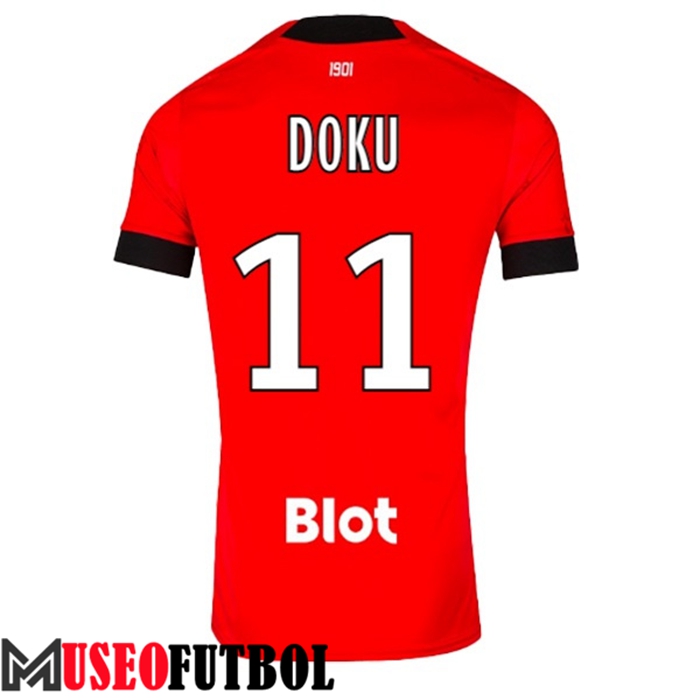 Camiseta Stade Rennais (DOKU #11) 2022/23 Primera