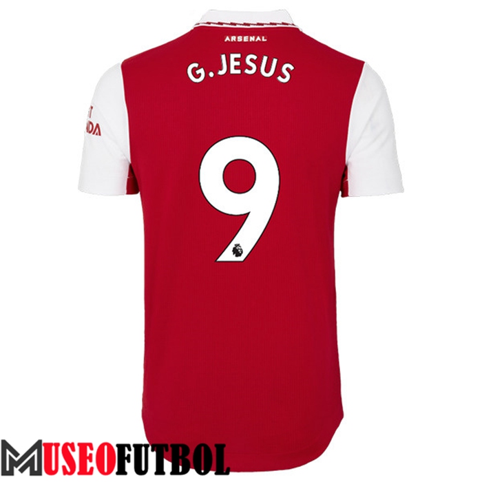 Camiseta Arsenal (G.JESUS #9) 2022/23 Primera