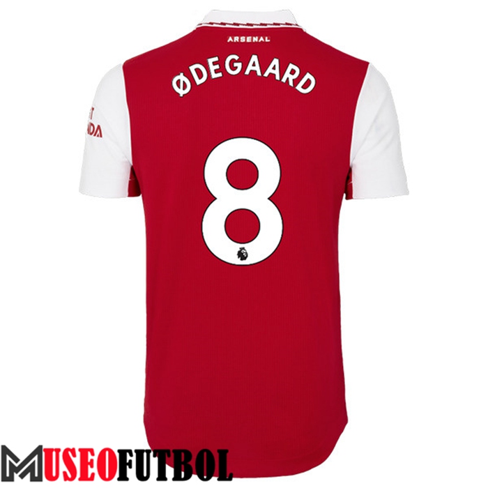 Camiseta Arsenal (ODEGAARD #8) 2022/23 Primera