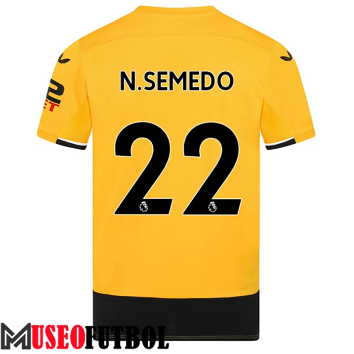 Camiseta Wolves (N.SEMEDO #22) 2022/23 Primera