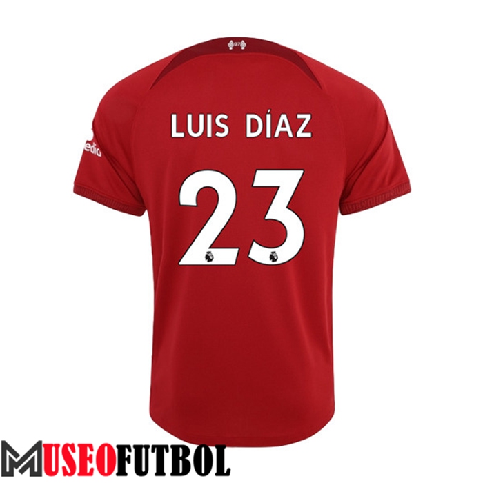 Camiseta Liverpool (LUIS DIAZ #23) 2022/23 Primera