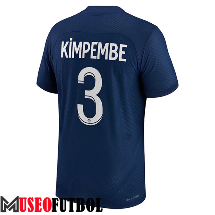 Camiseta PSG (KIMPEMBE #3) 2022/23 Primera