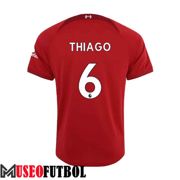 Camiseta Liverpool (THIAGO #6) 2022/23 Primera