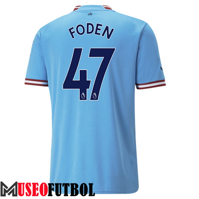 Camiseta Manchester City (FODEN #47) 2022/23 Primera