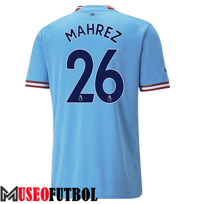 Camiseta Manchester City (MAHREZ #26) 2022/23 Primera