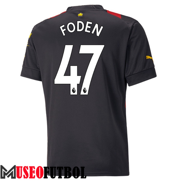 Camiseta Manchester City (FODEN #47) 2022/23 Segunda