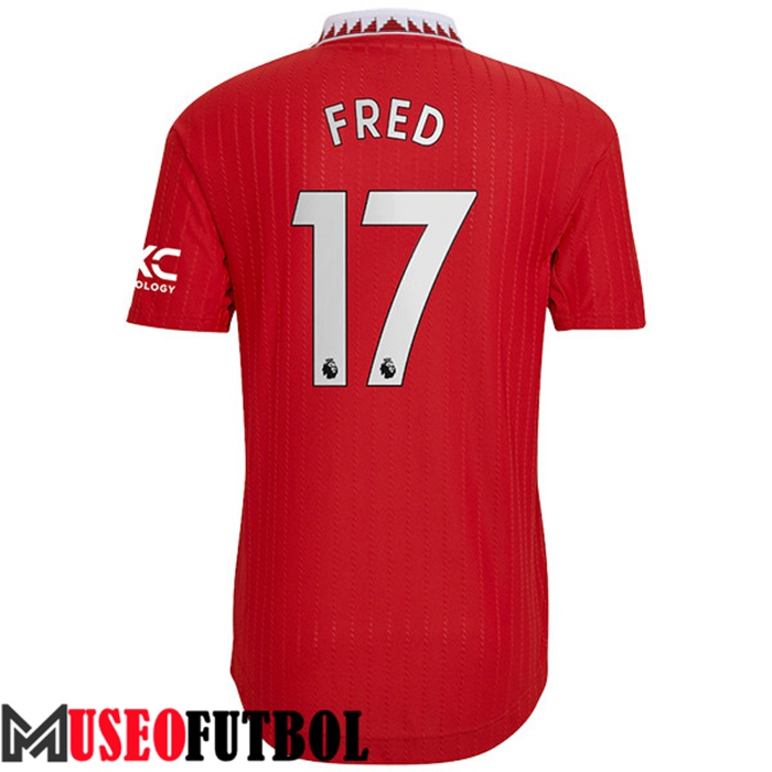 Camiseta Manchester United (FRED #17) 2022/23 Primera