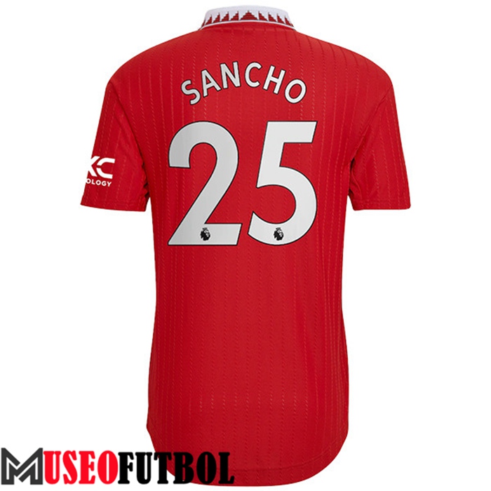 Camiseta Manchester United (SANCHO #25) 2022/23 Primera