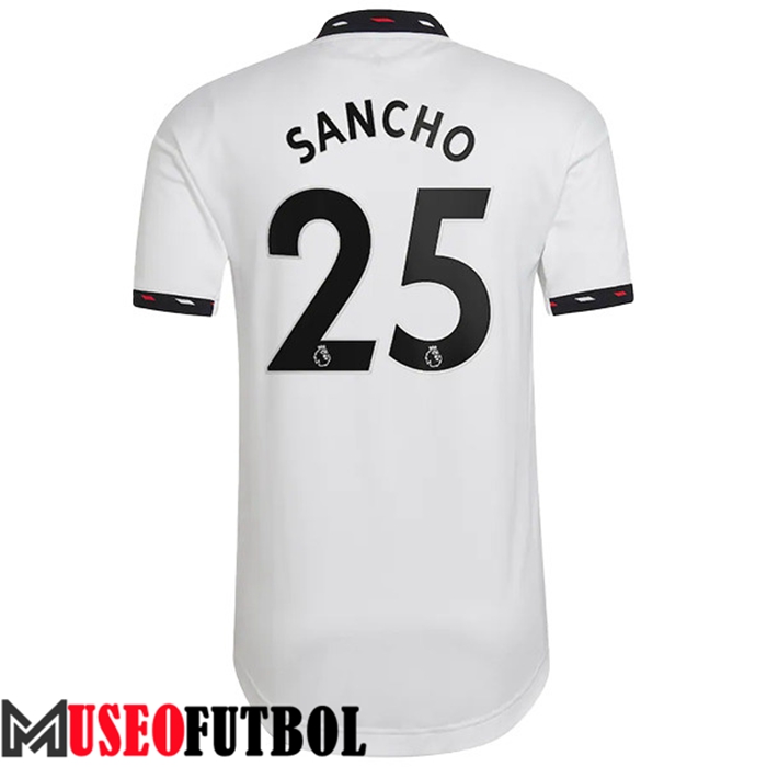 Camiseta Manchester United (SANCHO #25) 2022/23 Segunda