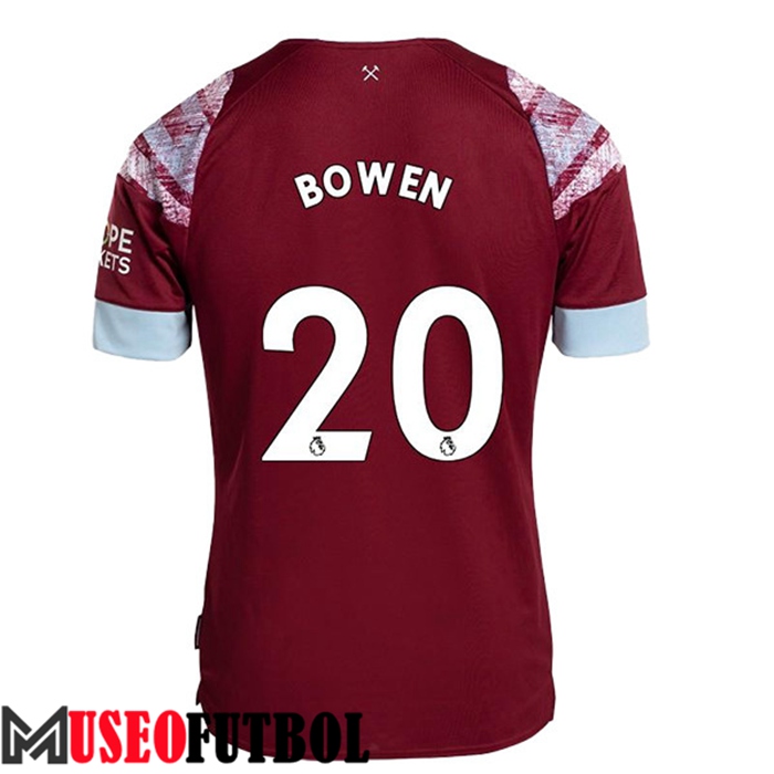 Camiseta West Ham (BOWENER #20) 2022/23 Primera