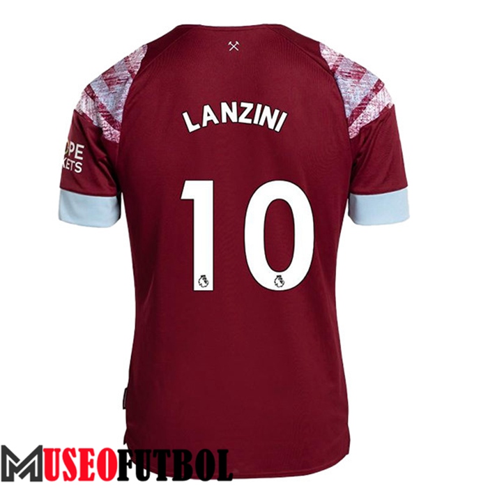 Camiseta West Ham (LANZINI #10) 2022/23 Primera