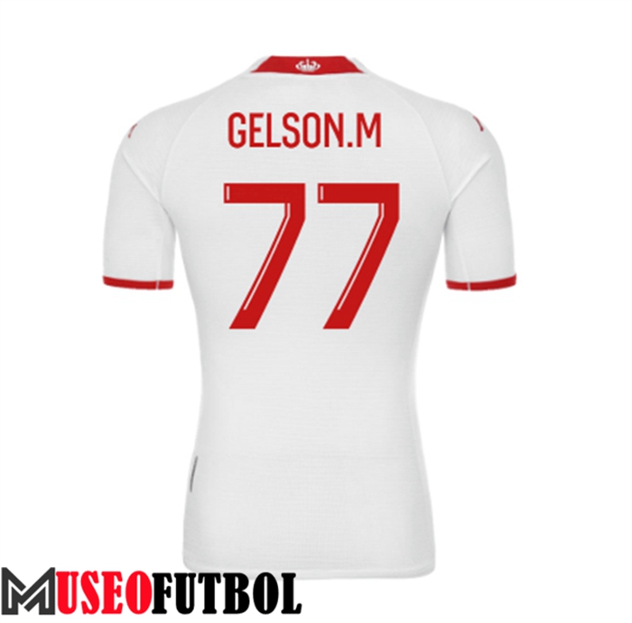 Camiseta AS Monaco (GELSON.M #77) 2022/2023 Primera