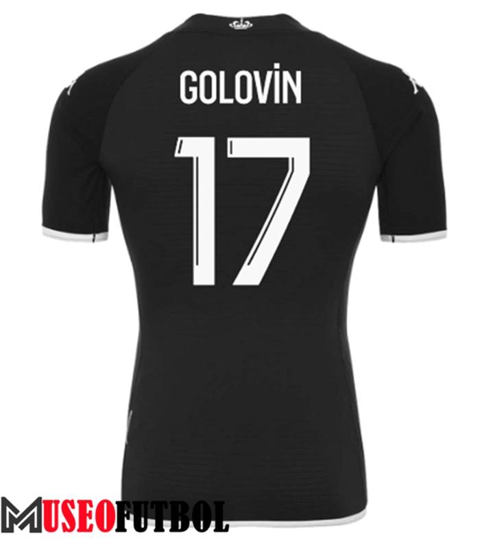 Camiseta AS Monaco (GOLOVIN #17) 2022/2023 Tercera