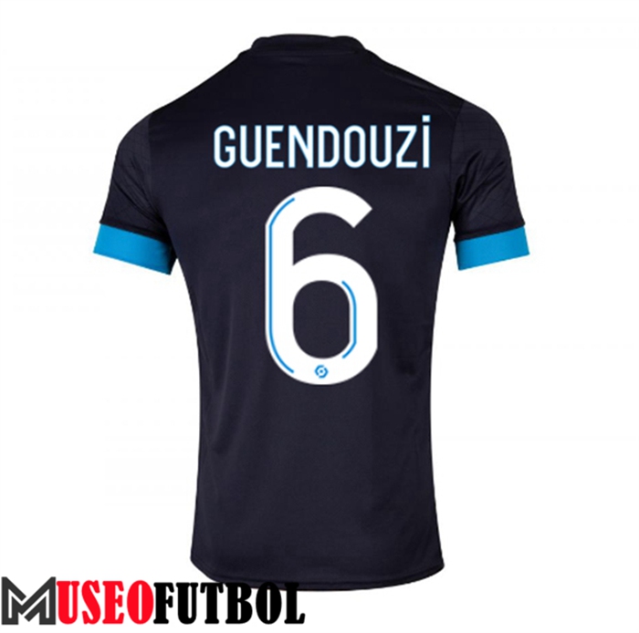 Camiseta Marsella (GUENDOUZI #6) 2022/2023 Segunda