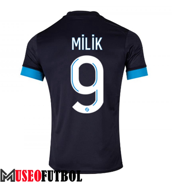 Camiseta Marsella (MILIK #9) 2022/2023 Segunda