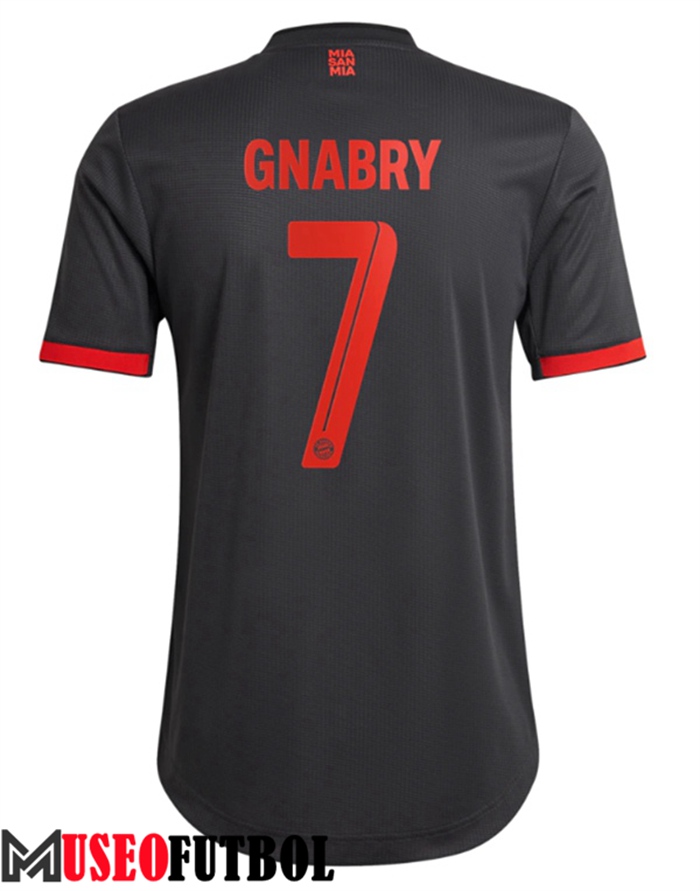 Camiseta Bayern Munich (GNABRY #7) 2022/2023 Tercera