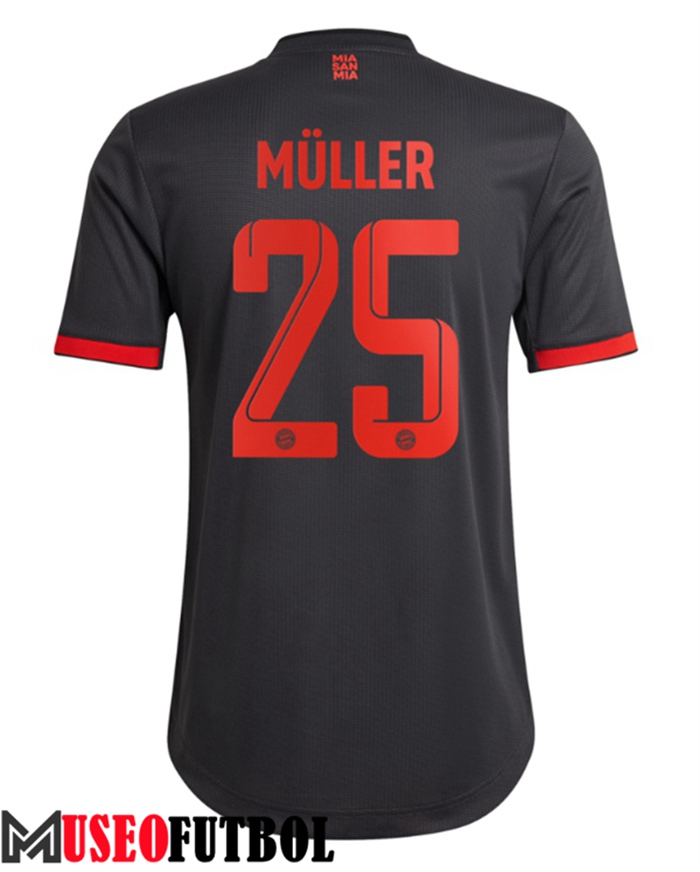 Camiseta Bayern Munich (MÜLLER #25) 2022/2023 Tercera