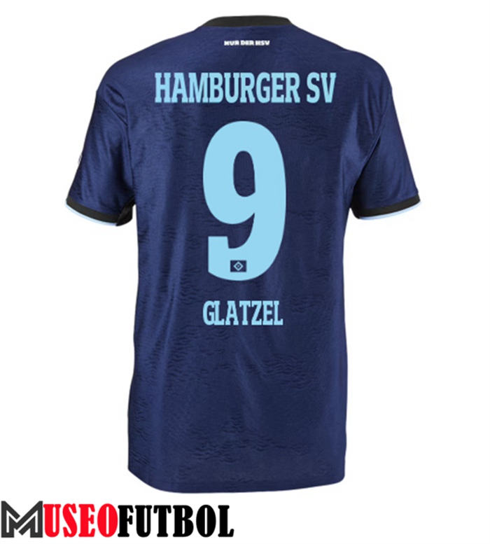 Camiseta HSV Hamburg (GLATZEL #9) 2022/2023 Segunda