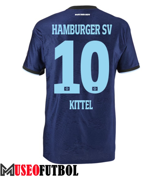 Camiseta HSV Hamburg (KITTEL #10) 2022/2023 Segunda