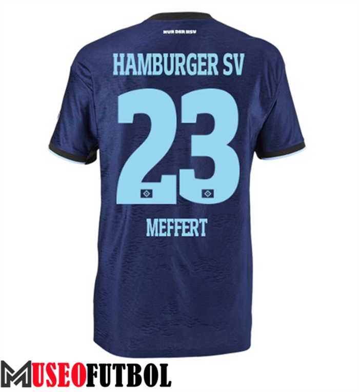 Camiseta HSV Hamburg (MEFFERT #23) 2022/2023 Segunda