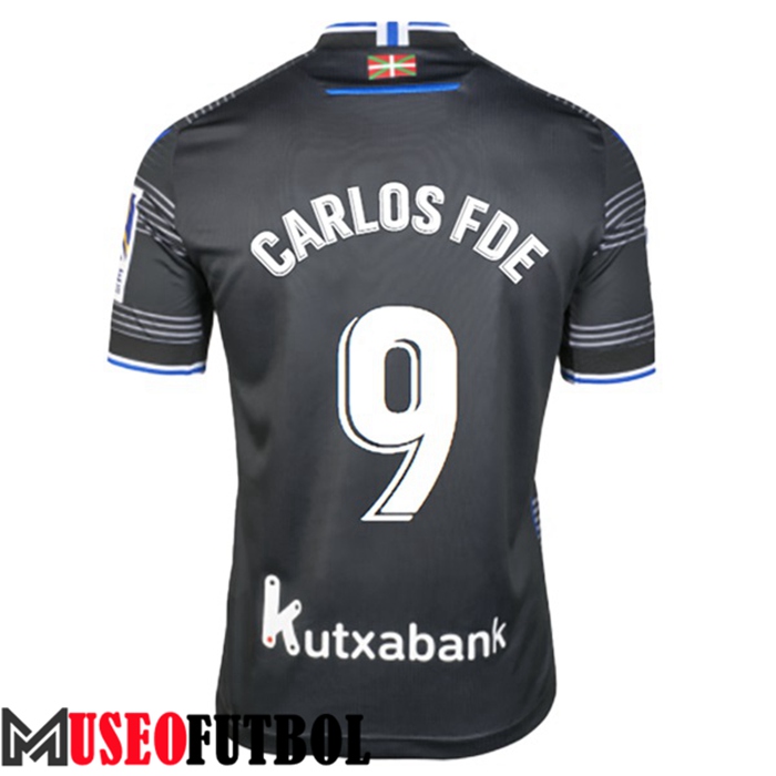 Camiseta Real Sociedad (CARLOS FDEZ #9) 2022/2023 Segunda