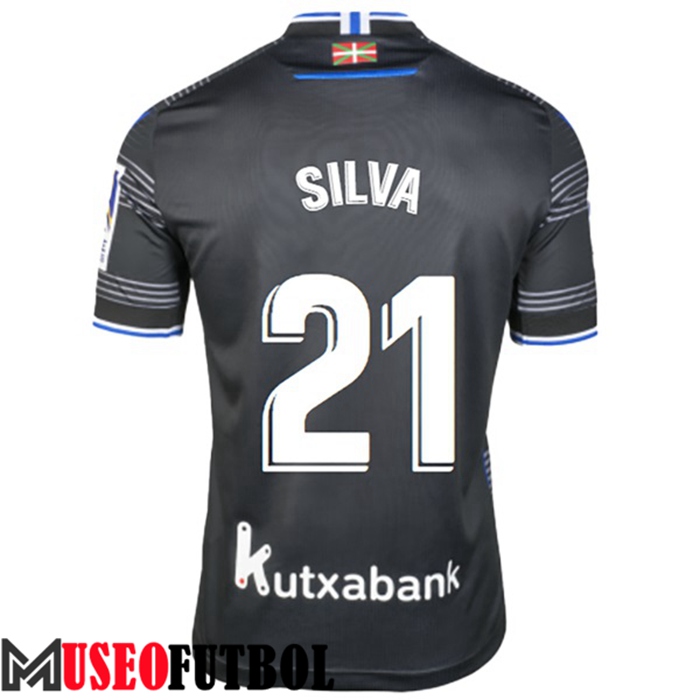 Camiseta Real Sociedad (SILVA #21) 2022/2023 Segunda