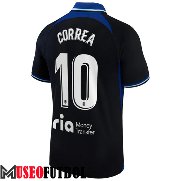 Camiseta Atletico Madrid (CORREA #10) 2022/2023 Segunda