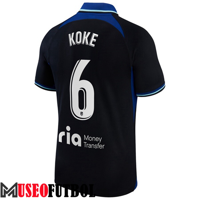 Camiseta Atletico Madrid (KOKE #6) 2022/2023 Segunda