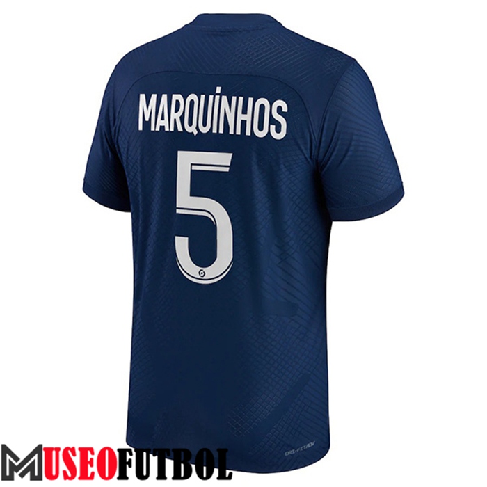 Camiseta PSG (MARQUINHOS #5) 2022/23 Primera