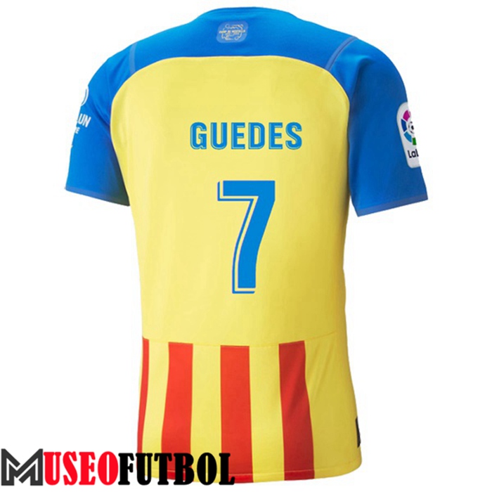 Camiseta Valencia (GUEDES #7) 2022/2023 Tercera