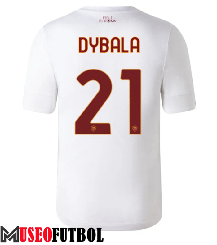 Camiseta AS Roma (DYBALA #21) 2022/2023 Segunda