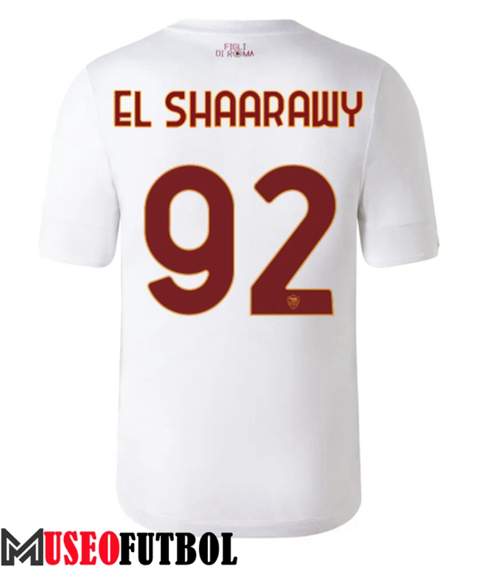 Camiseta AS Roma (EL SHAARAWY #92) 2022/2023 Segunda