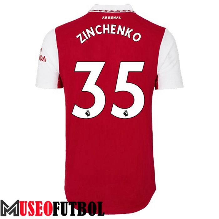 Camiseta Arsenal (ZINCHENKO #35) 2022/2023 Primera