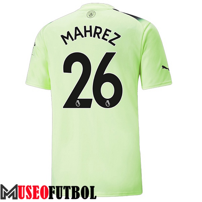 Camiseta Manchester City (MAHREZ #26) 2022/2023 Tercera