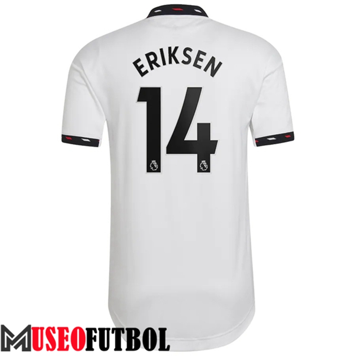 Camiseta Manchester United (ERIKSEN #14) 2022/2023 Segunda