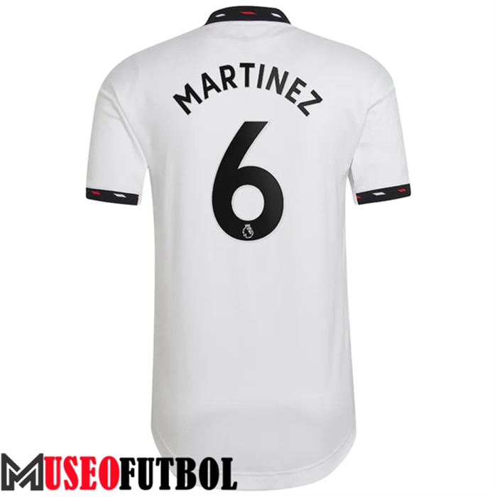 Camiseta Manchester United (MARTÍNEZ #6) 2022/2023 Segundad