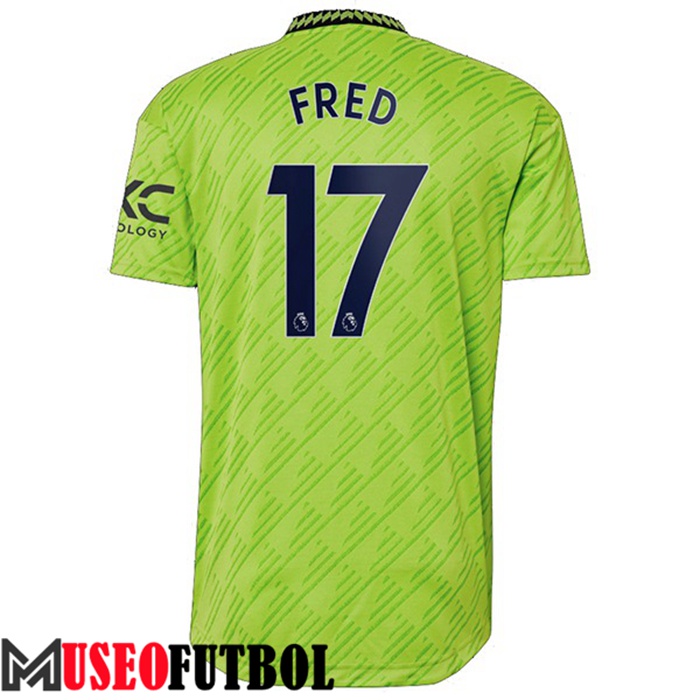 Camiseta Manchester United (FRED #17) 2022/2023 Tercera