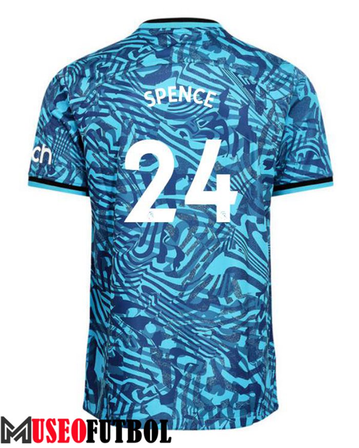 Camiseta Tottenham Hotspur (SPENCE #24) 2022/2023 Tercera