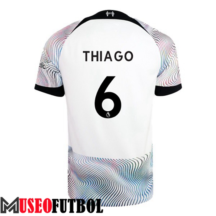 Camiseta Liverpool (THIAGO #6) 2022/2023 Segunda